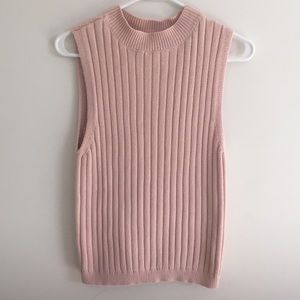 Cute Pastel Pink Sweater Vest